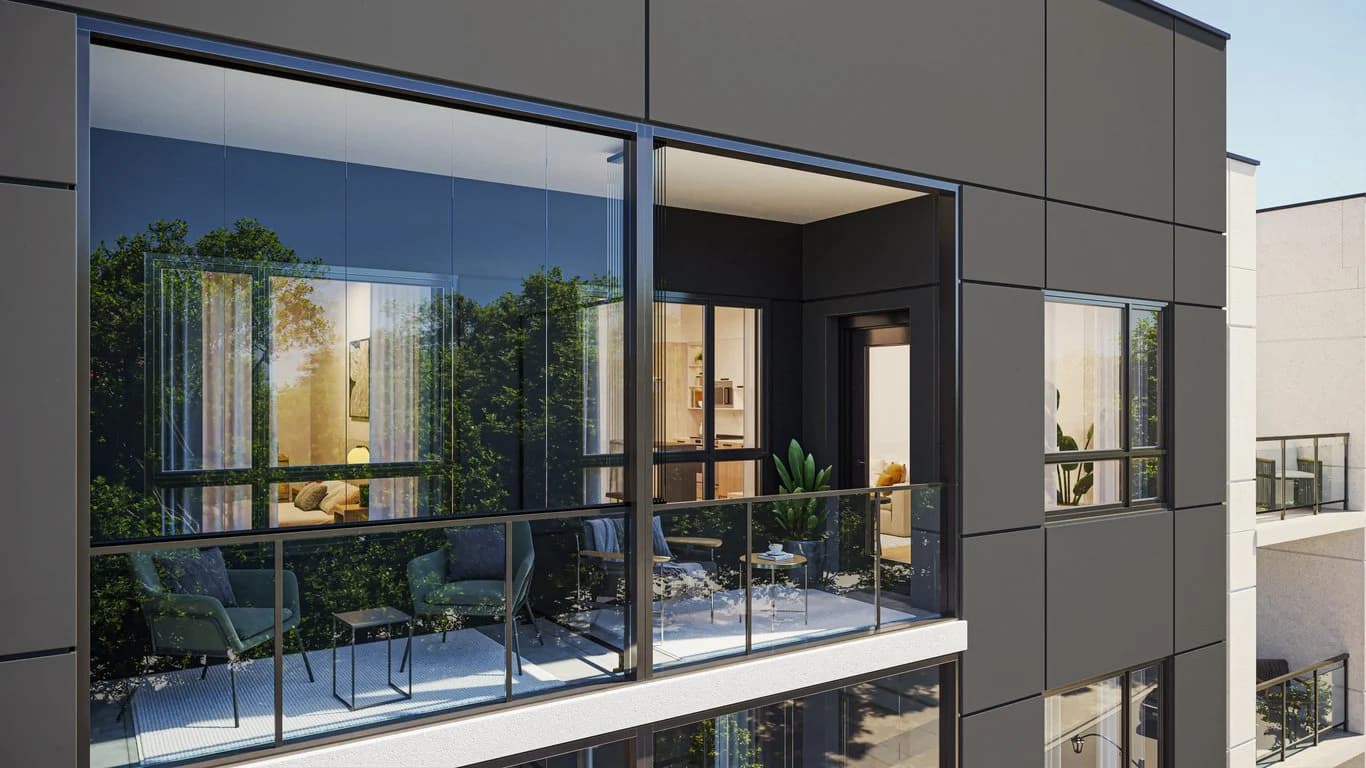 Retractable Balcony Example