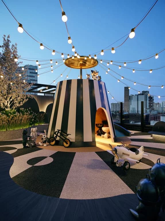 Outdoor Kids Play Area