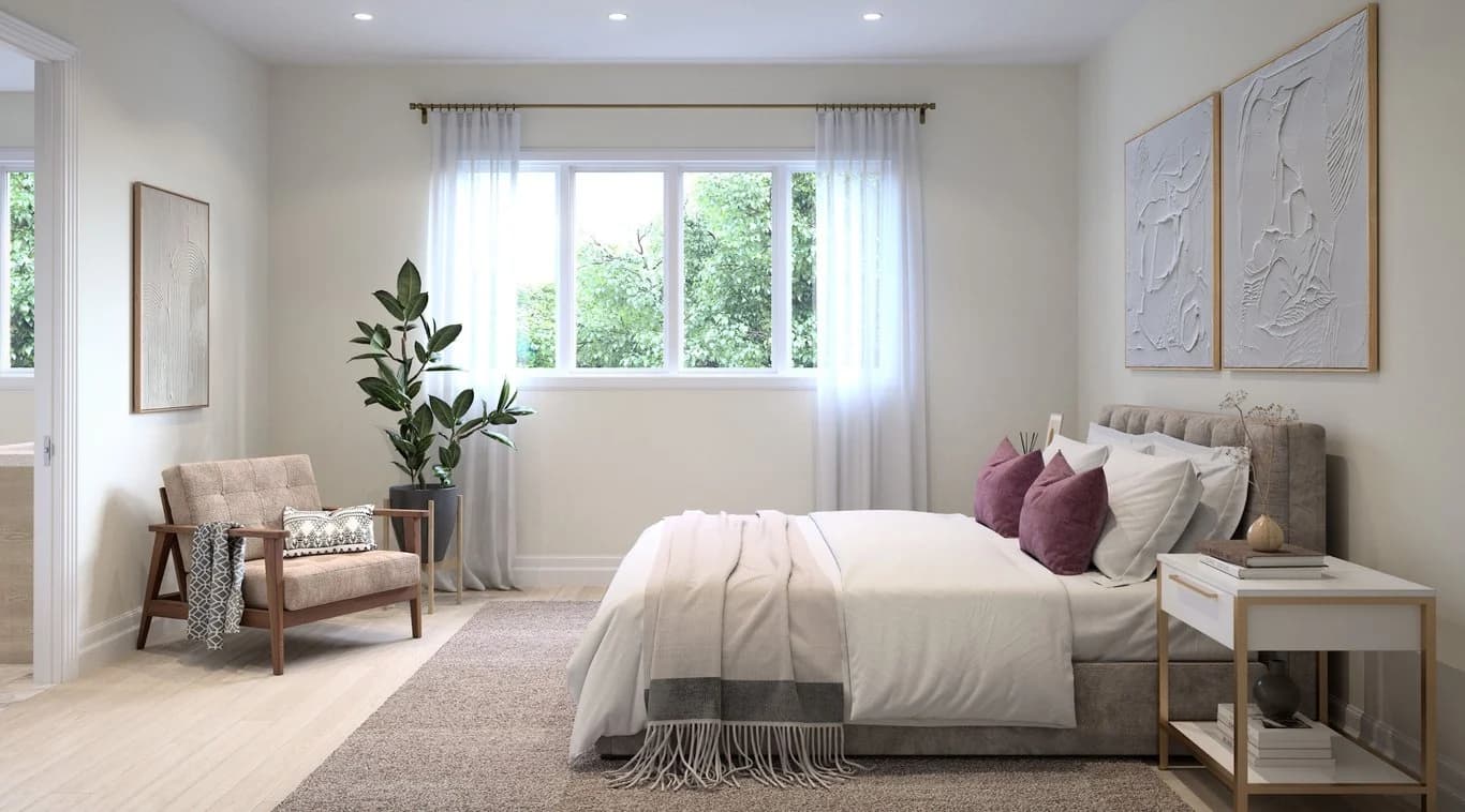 Bedroom of Detached Home