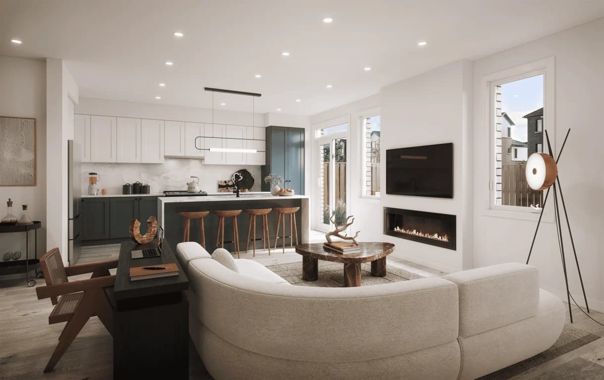 The Purist Collection - The Pure - Kitchen-Great Room
