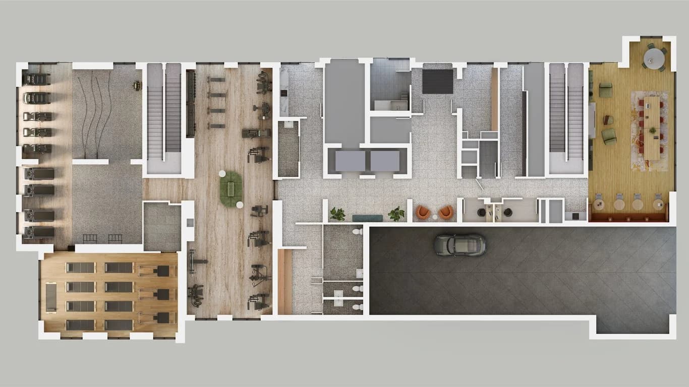 2D Amenity Plan
