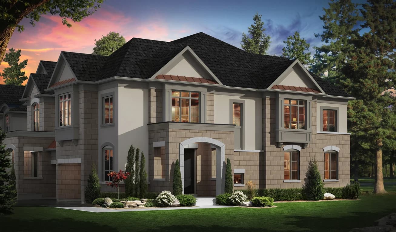 2 storey – Elev B - Corner