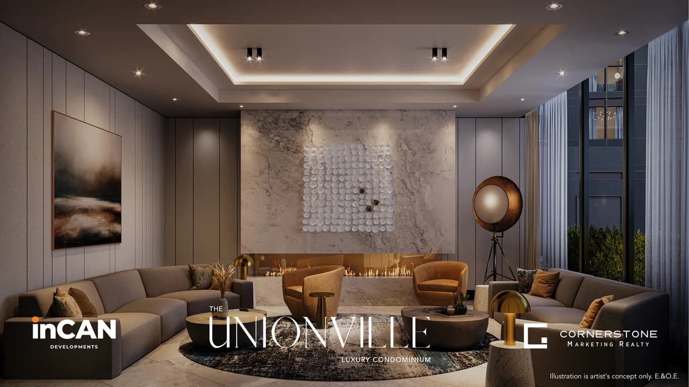 Fireplace Gathering Lounge