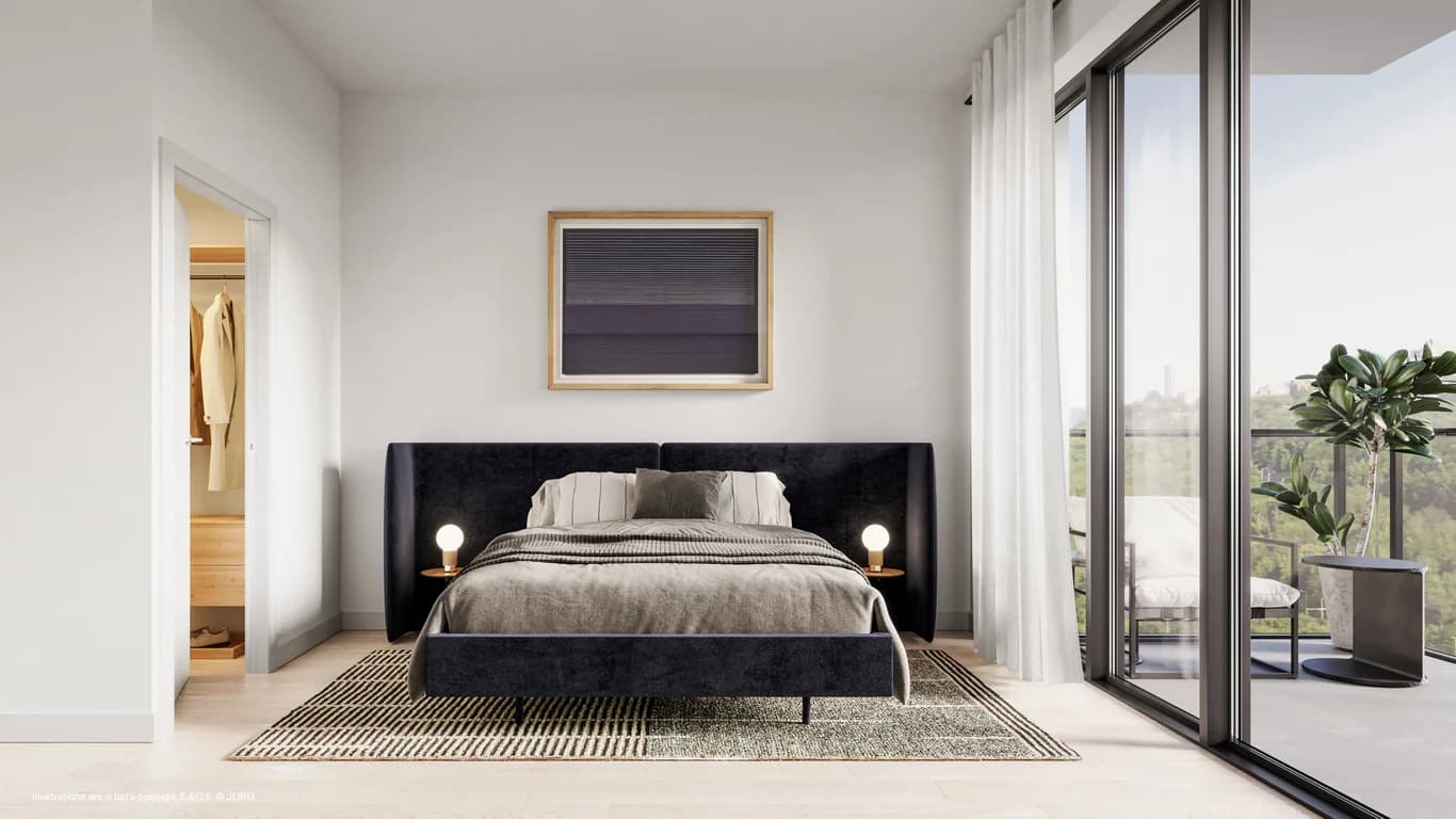 Bedroom with Walk-in-Closet
