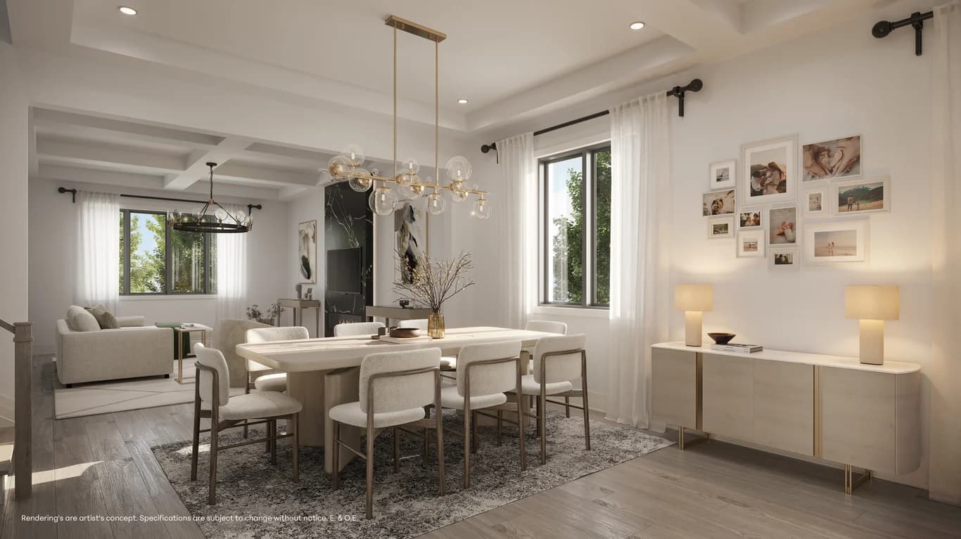 Dining And Living Room