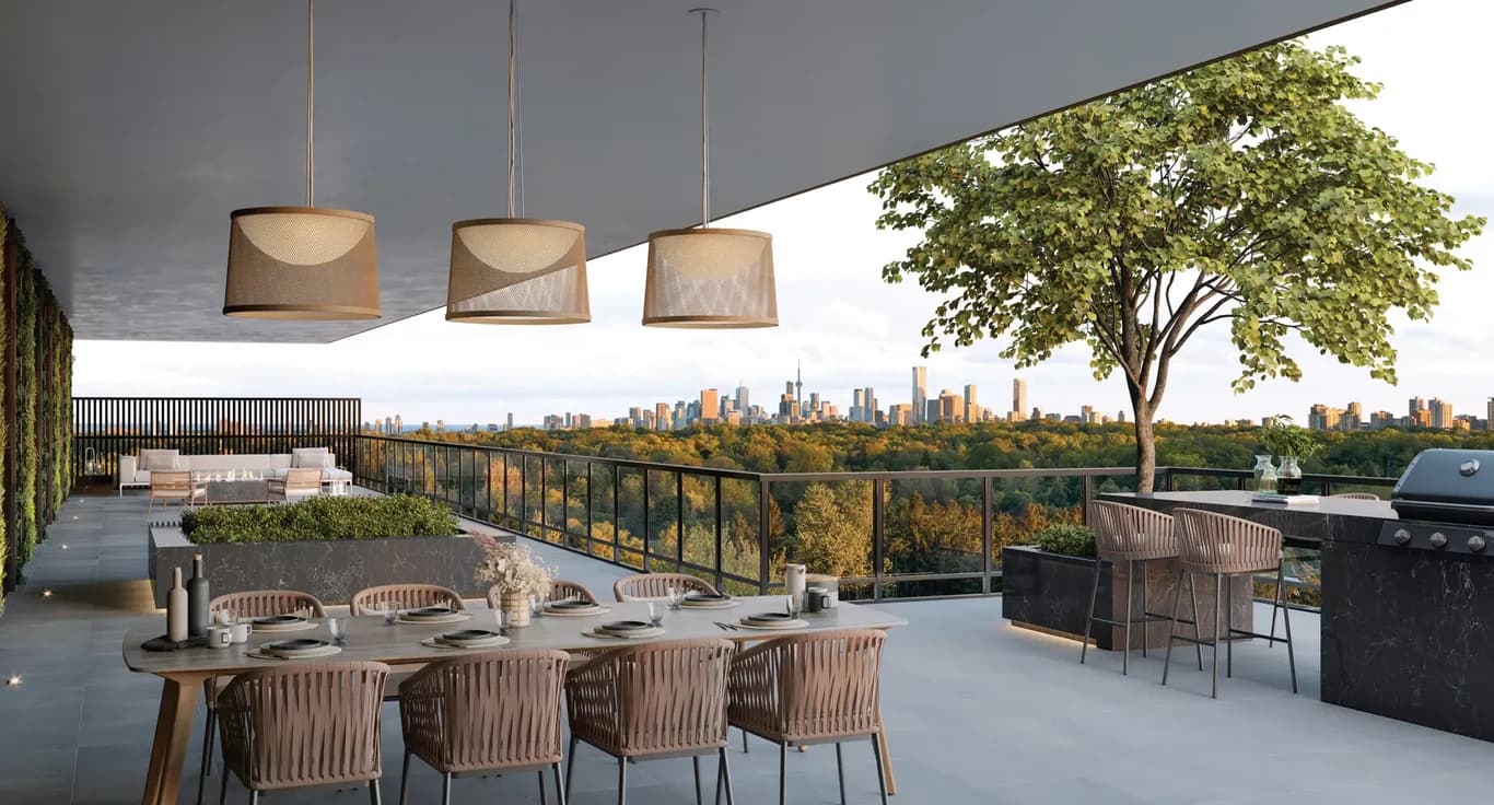 Outdoor Terrace.