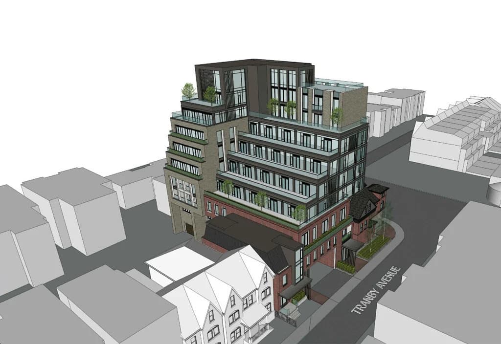 110-Avenue Road Condos Bird 39 Eye View of Exteriors 3